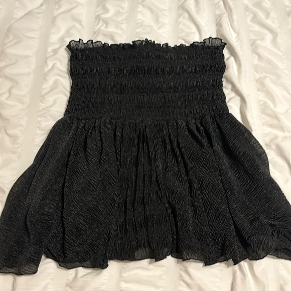 Glam skort, black shimmer- size large - Picture 1 of 5